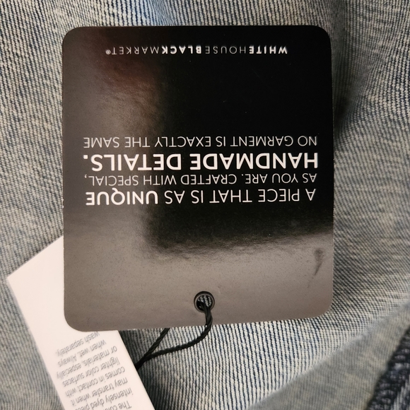 WHITE HOUSE BLACK MARKET LIMITED EDITION EMBELLISHED DENIM JACKET NEW W TAGS 4 - Picture 13 of 16